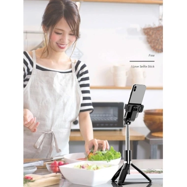 Gậy chụp ảnh tự sướng livestream - Quay TikTok video HD, bảo hành, 99.000₫