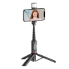 Gậy chụp ảnh tự sướng WIWU Sharp Film Selfie Stick Wi-SE003 3 chân đỡ, LED trợ sáng, Bluetooth điều khiển từ xa - giảm còn 309.000 VND 5