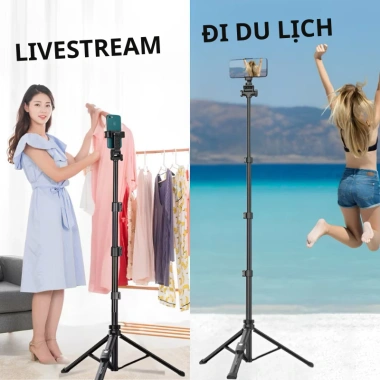 Gậy Chụp Ảnh Yunteng VCT 91.666 3 Chân, Quay Video Selfie, Remote Pin Từ Xa - 309k