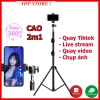 Gậy chụp hình 3 chân cho điện thoại - Live stream, quay video 360° chỉ 95.000₫
