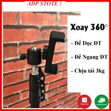 Gậy chụp hình 3 chân cho điện thoại - Live stream, quay video 360° chỉ 95.000₫