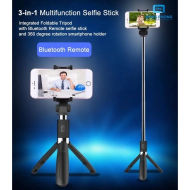 Gậy Chụp Hình 3 Chân Selfie Stick L01 Bluetooth - Giá chỉ 149.000, giảm tới 20%