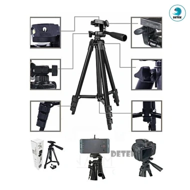 Gậy chụp hình 3 chân Tripod 3.120 cho điện thoại và máy ảnh - Giá chỉ 85.000đ, giảm mạnh 6