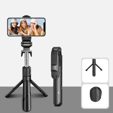 Gậy chụp hình Bluetooth 3 chân XT02 - Remote điều khiển từ xa, cực rẻ 48k 4