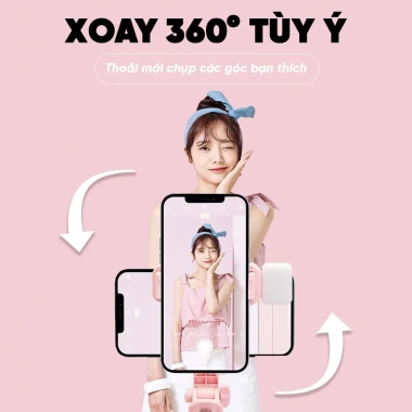 Gậy chụp hình gấp gọn Bluetooth, đèn LED trợ sáng, quay 360 - Giá chỉ 35.800 VND 9