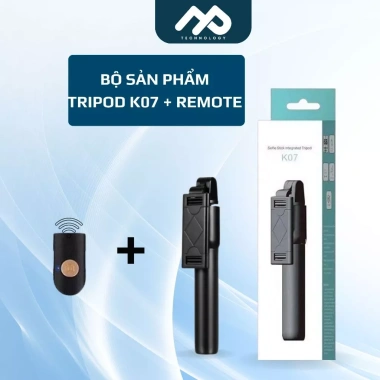 Gậy Chụp Hình K07 70cm Dài Tối Đa Bluetooth 3 Chân Đứng Cố Định Đa Năng Nhỏ Gọn - Giá 90.000 3
