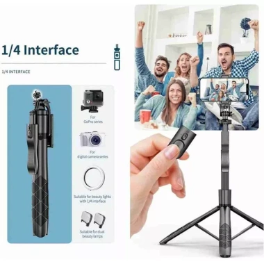 Gậy chụp hình mini JC25 3in1 Bluetooth - Selfie Stick Tripod, tay cầm chống rung, giá 75.000₫ (giảm từ 95.250₫) 3 Gậy chụp hình mini JC25 3in1 Bluetooth - Selfie Stick Tripod, tay cầm chống rung, giá 75.000₫ (giảm từ 95.250₫) 3