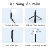 Gậy Chụp Hình Q07 1m Đèn LED Remote Bluetooth - Tripod Mini Giá chỉ 89.000₫ 8
