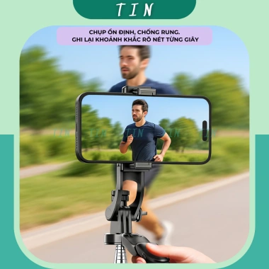 Gậy Chụp Selfie Tripod F16 - Cao 1.7m, Xoay 360 độ, Remote Bluetooth, Livestream Video, Giá 155k (Giảm từ 196.850) 4 Gậy Chụp Selfie Tripod F16 - Cao 1.7m, Xoay 360 độ, Remote Bluetooth, Livestream Video, Giá 155k (Giảm từ 196.850) 4