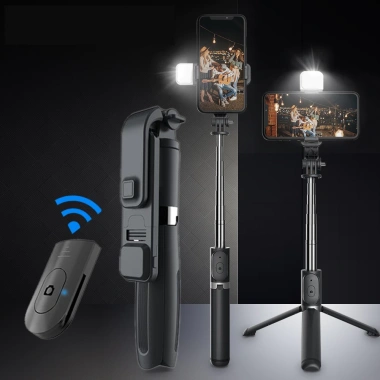 Gậy Chụp Tay 1m Thu Gọn 30cm + Remote 10m, Hỗ Trợ App, Đèn LED Ban Đêm - 68.900đ 2