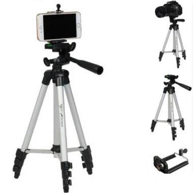 Gậy chụp Tripod 3.110 & 3.120 + túi dây rút, kẹp điện thoại, remote – Giá 69.799₫