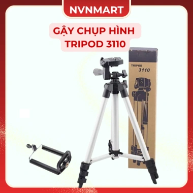Gậy chụp Tripod 3.110 & 3.120 + túi dây rút, kẹp điện thoại, remote – Giá 69.799₫ 7 Gậy chụp Tripod 3.110 & 3.120 + túi dây rút, kẹp điện thoại, remote – Giá 69.799₫ 7