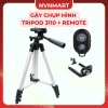 Gậy chụp Tripod 3.110 & 3.120 + túi dây rút, kẹp điện thoại, remote – Giá 69.799₫ 10