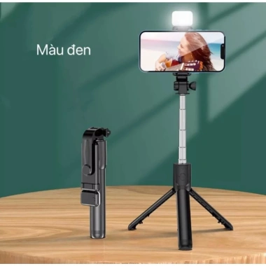 Gậy Chụp Tự Sướng F210s - Đèn LED, 3 Chân Đa Năng, Xoay Ngang/Dọc, Bluetooth, 65.000₫ 4