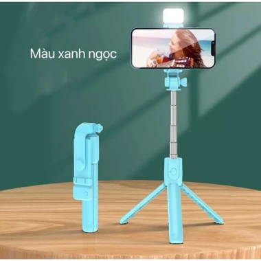 Gậy Chụp Tự Sướng F210s - Đèn LED, 3 Chân Đa Năng, Xoay Ngang/Dọc, Bluetooth, 65.000₫ 5