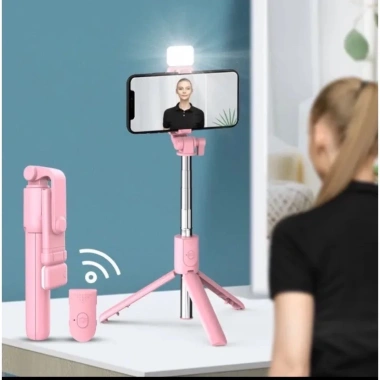 Gậy Chụp Tự Sướng F210s - Đèn LED, 3 Chân Đa Năng, Xoay Ngang/Dọc, Bluetooth, 65.000₫ 7