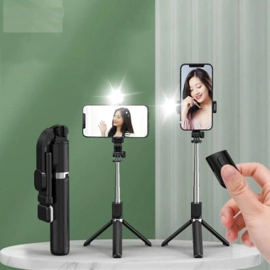 Gậy Chụp Tự Sướng F210s - Đèn LED, 3 Chân Đa Năng, Xoay Ngang/Dọc, Bluetooth, 65.000₫ 8