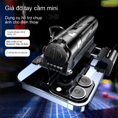 Gậy chụp tự sướng gấp gọn Bluetooth, điều khiển từ xa, kéo dài, chân vững chắc - Giá 167.279 VND