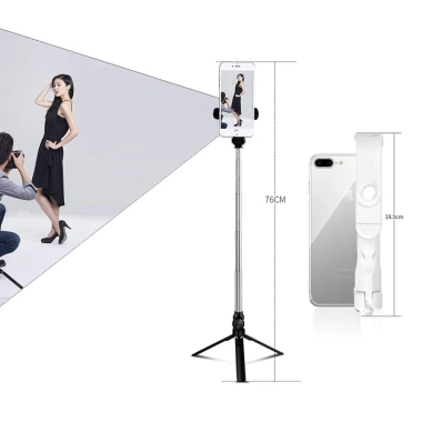 Gậy Chụp Tự Sướng XT10 Bluetooth và 3 Chân Tripod - BH NAHU - 85.000đ 8