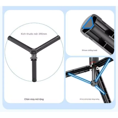 Gậy F15 chụp ảnh điện thoại, giá đỡ ba chân Bluetooth điều khiển từ xa 120.000₫ 4