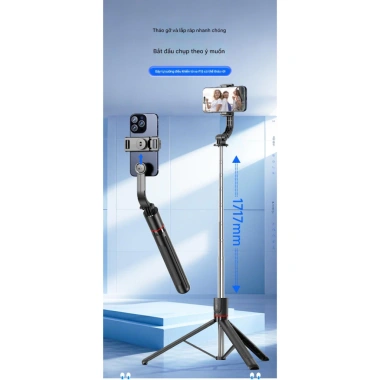 Gậy F15 SIVIR - Giá đỡ ba chân Bluetooth, chụp ảnh trực tiếp từ điện thoại, 122.000đ