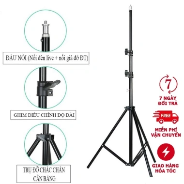 Gậy Kẹp Điện Thoại 2m1 Thu Gọn 65cm Quay Video Chụp Hình Kèm Túi Vải Vai 126.150₫ 6 Gậy Kẹp Điện Thoại 2m1 Thu Gọn 65cm Quay Video Chụp Hình Kèm Túi Vải Vai 126.150₫ 6
