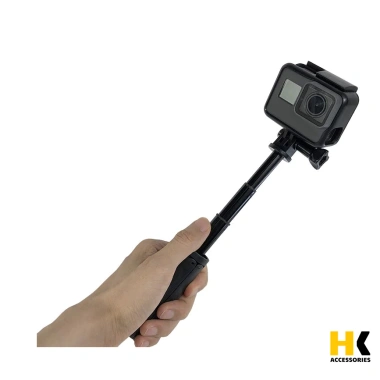 Gậy kiêm tripod mini 21cm mở rộng, gắn Actioncam GoPro, nhẹ gọn, dễ mang