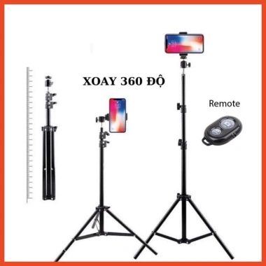 Gậy Livestream 2.1m - Đỡ điện thoại, quay TikTok, chụp hình, giảm còn 95.000₫