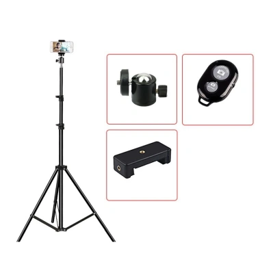Gậy Livestream 2.1m - Đỡ điện thoại, quay TikTok, chụp hình, giảm còn 95.000₫