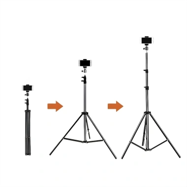 Gậy livestream 3 chân xoay 360 độ, chụp ảnh quay video, giá chỉ 79.000₫ 6 Gậy livestream 3 chân xoay 360 độ, chụp ảnh quay video, giá chỉ 79.000₫ 6