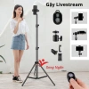 Gậy livestream đa năng 2m kim loại chắc chắn - Quay TikTok, video, chụp ảnh, hỗ trợ nhiều điện thoại - Giá chỉ 90.000đ 2