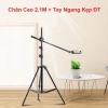 Gậy Livestream, giá đỡ điện thoại, quay video, chụp ảnh, chân đỡ đèn 3 chân sắt + tay kẹp, giá chỉ 39.000đ 6