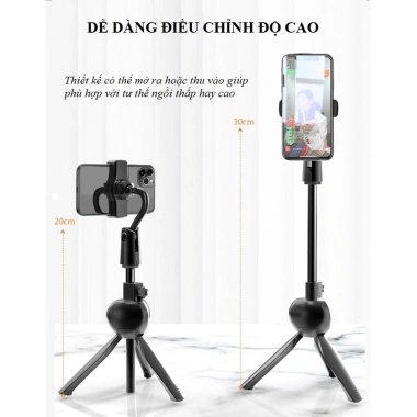 Gậy Livestream TikTok Huqu HQ-LT04 Điều Khiển Từ Xa - Giá Ưu Đãi 129.000đ