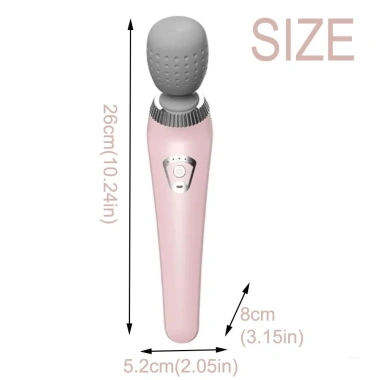 Gậy massage điện LONGPEAN cầm tay, rung tần số cao, 5 tốc độ, sạc USB, hoạt động yên tĩnh, búa massage di động