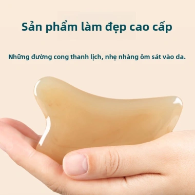 Gậy Massage mặt GlowNest trái tim & tam giác - Gua Sha nhựa, nâng săn chắc mắt, châm cứu tại nhà, chỉ 104.720₫ 2