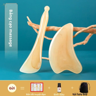 Gậy Massage mặt GlowNest trái tim & tam giác - Gua Sha nhựa, nâng săn chắc mắt, châm cứu tại nhà, chỉ 104.720₫ 5