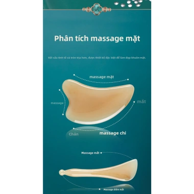 Gậy Massage mặt GlowNest trái tim & tam giác - Gua Sha nhựa, nâng săn chắc mắt, châm cứu tại nhà, chỉ 104.720₫ 6