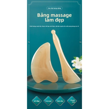 Gậy Massage mặt GlowNest trái tim & tam giác - Gua Sha nhựa, nâng săn chắc mắt, châm cứu tại nhà, chỉ 104.720₫ 7