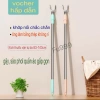 Gậy phơi quần áo gấp gọn inox - Sào phơi đồ bền, không gian tiết kiệm, 49.300đ