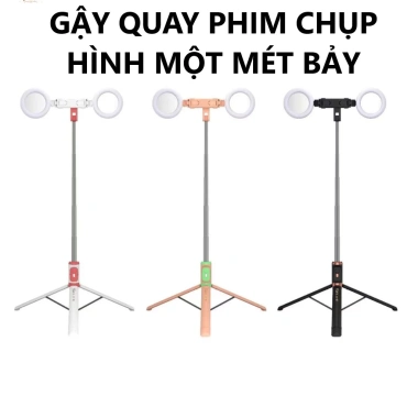 Gậy Quay Phim 3 Chân 170cm Xoay Ngang Dọc, Hỗ Trợ 2 Đèn LED, Remote Điều Khiển, Giá Ưu Đãi 169.800 5