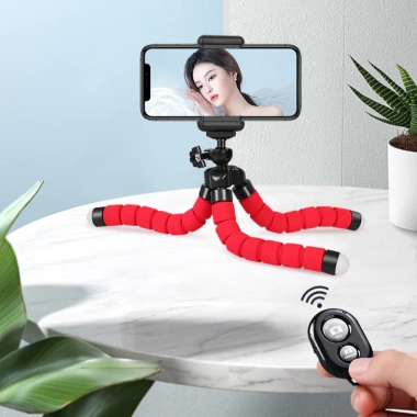 Gậy Quay Video Tự Sướng Bạch Tuộc - Đỡ Điện Thoại Remote, Chụp Ngoài Trời 52.800₫
