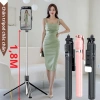 Gậy Selfie 3 Chân 1.75m Điều Khiển Từ Xa, Đèn Trợ Sáng, Tripod Livestream - 135k 3