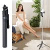 Gậy Selfie 3 Chân 1.75m Điều Khiển Từ Xa, Đèn Trợ Sáng, Tripod Livestream - 135k 6
