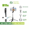 Gậy selfie 3 chân HSON cao cấp, đèn LED trợ sáng, remote điều khiển từ xa - Giá chỉ 95.000đ