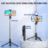 Gậy selfie 3 chân HSON cao cấp, đèn LED trợ sáng, remote điều khiển từ xa - Giá chỉ 95.000đ 2