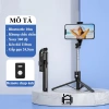 Gậy selfie 3 chân HSON cao cấp, đèn LED trợ sáng, remote điều khiển từ xa - Giá chỉ 95.000đ 10