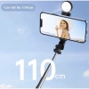 Gậy selfie 3 chân HSON mới - Đèn LED trợ sáng, điều khiển từ xa, chỉ 109.000₫ 5