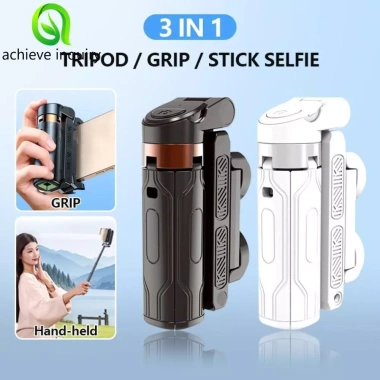Gậy Selfie 3 trong 1 Bluetooth 360° – Kính thiên văn, mở rộng, chỉ 151.140₫