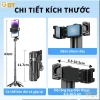 Gậy Selfie 3 trong 1 Tripod Bluetooth + Đèn Trợ Sáng 3 Cấp Độ Quay Vlog & Chụp Ảnh 3