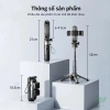 Gậy selfie 3in1 Bluetooth 4 chân kim Tripod 360 chống rung livestream 119.539 VND 2